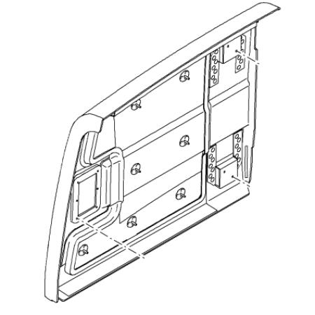 LIEBHERR - A309 - Piel de neumático - PUERTA LATERAL