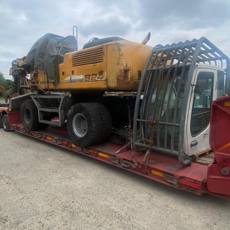 LIEBHERR - A924C-HD - Excavadora de ruedas - Cabina serie C