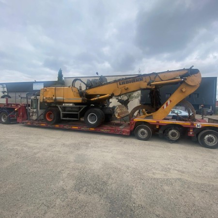 LIEBHERR - A924C-HD - Excavadora de ruedas