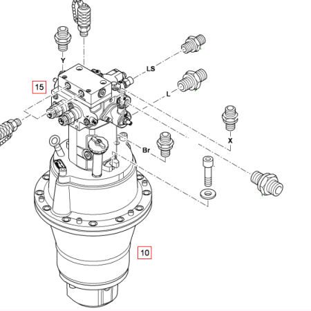 LIEBHERR - A924C-HD - Excavadora de ruedas