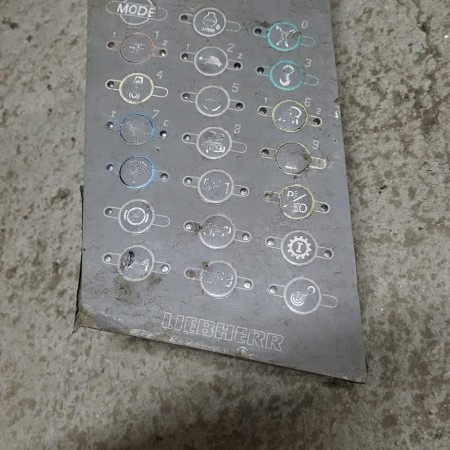 LIEBHERR - A904C - Excavadora de neumáticos - Panel de control Liebherr A904C