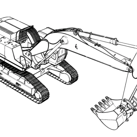 LIEBHERR - R954B - Excavadora de orugas