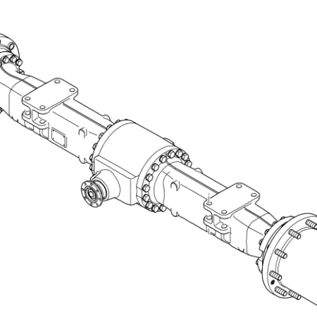 LIEBHERR - A316 - Excavadora de ruedas