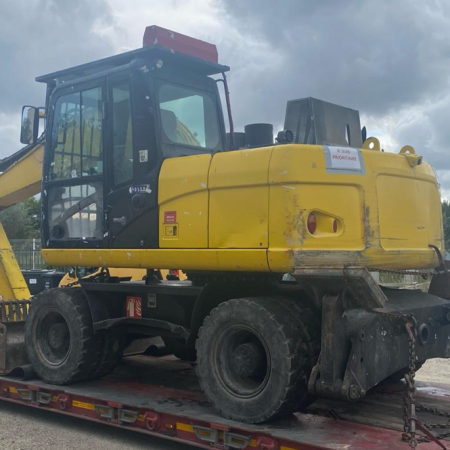 CATERPILLAR - M313D - Excavadora de ruedas - EJE DELANTERO