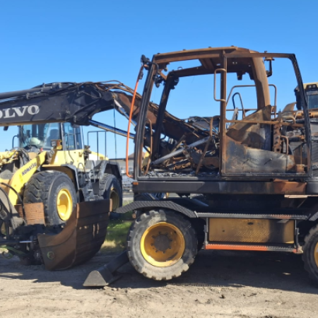 VOLVO - EWR130E - Excavadora de ruedas