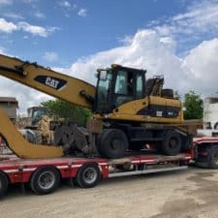 CATERPILLAR - M318D MH - Pelle à pneus
