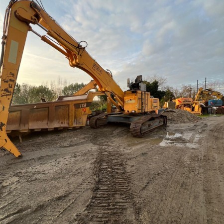 LIEBHERR - R924C EW - Excavadora de cadenas