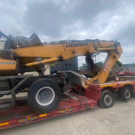 LIEBHERR - A924C-HD - Excavadora de neumáticos - balancín