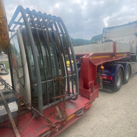 LIEBHERR - A924C - Excavadora de ruedas