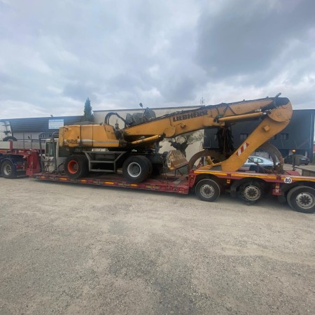 LIEBHERR - A924C - Pelle à pneus