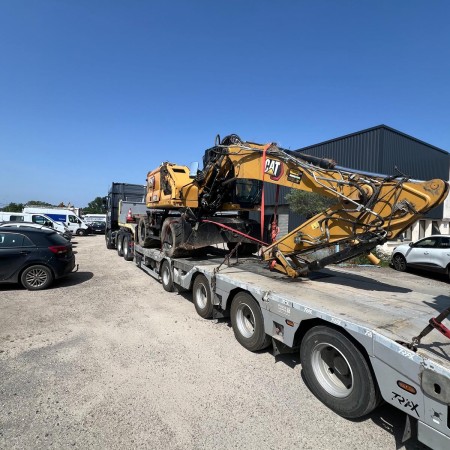 CATERPILLAR - M315 - Excavadora de ruedas - eje delantero