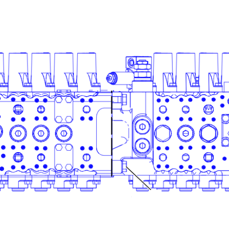 CATERPILLAR - 330C - Excavadora de orugas - distribuidor