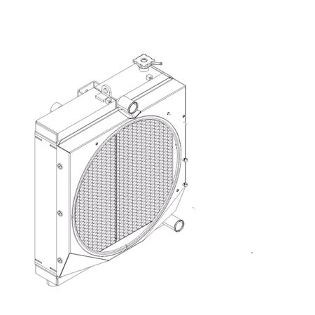 KOMATSU - PC80MR-3 - Excavadora de cadenas - Radiador