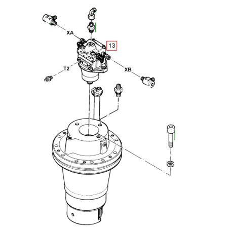 LIEBHERR - A904 - Excavadora de neumáticos