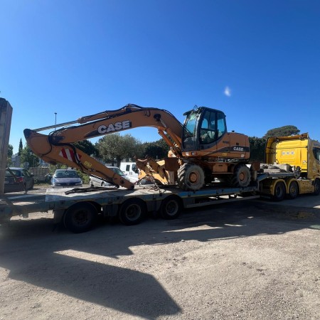 CASE - WX185 - Excavadora de ruedas - PLUMA
