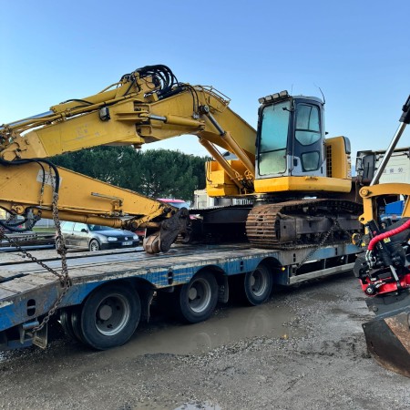 KOMATSU - PC228USLC-3E0 - Excavadora de cadenas