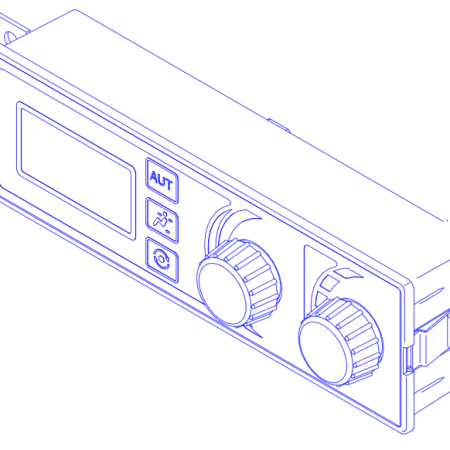 CATERPILLAR - 318B - Excavadora de orugas - CONTROL DE CALEFACCIÓN