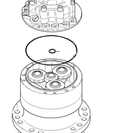 KOMATSU - PC80MR-3 - Excavadora de cadenas - MOTORREDUCTOR