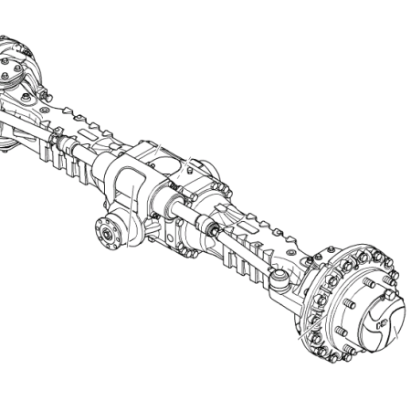 LIEBHERR - A309 - Excavadora de ruedas